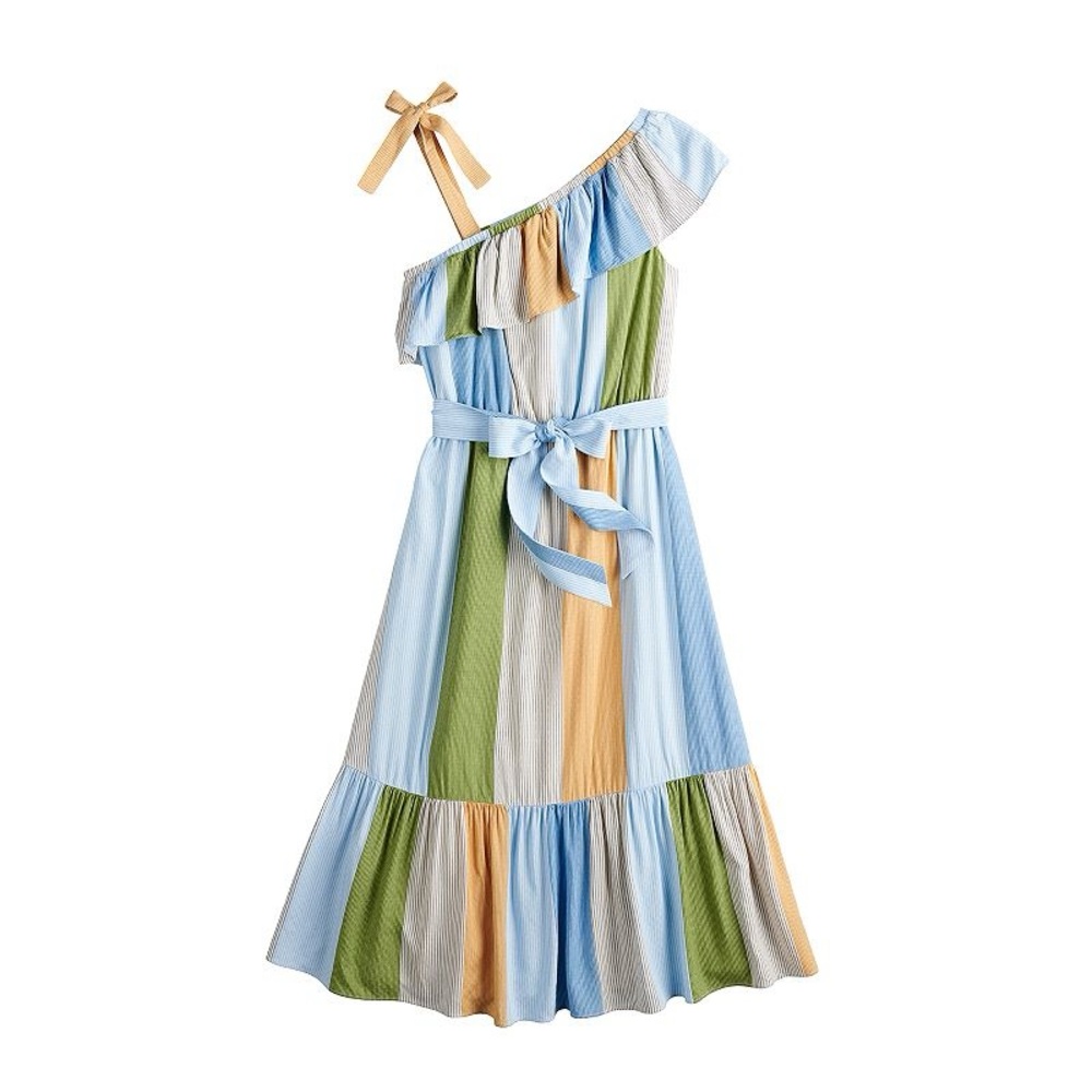 Women's LC Lauren Conrad One-Shoulder Midi Dress